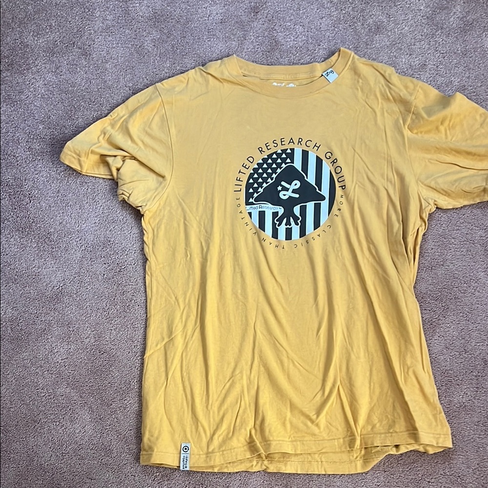 LRG Yellow Graphic Tee